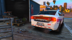 Peel Regional Police 2014 Charger rear