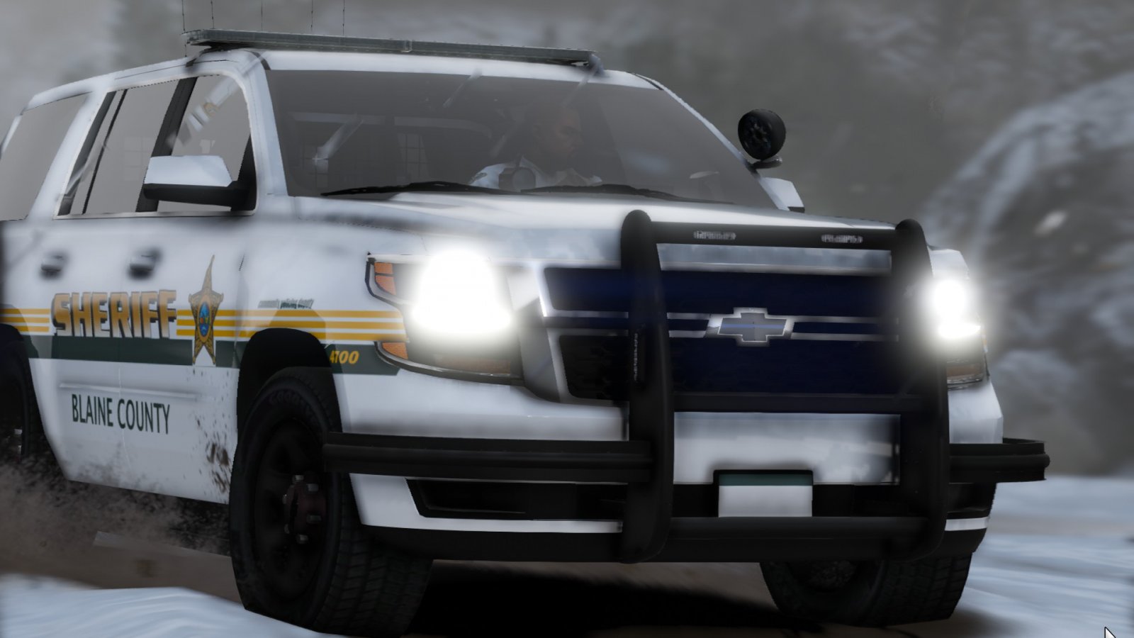 BCSO in snow town!