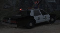 1989 Chevy Caprice 9C1- Los Angeles Police Dept. K9