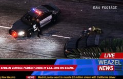 Stolen Vehicle Pusuit LIVE