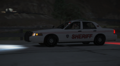 BCSO 2011 Ford Crown Victoria Side View