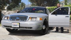 1998 Ford Crown Victoria P71- Unmarked Los Angeles Police Dept.
