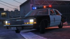 1990 Ford LTD Crown Victoria P72- Los Angeles Police Dept.