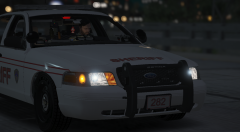 BCSO 2011 Ford Crown Victoria Front View