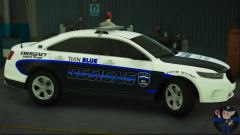 Thin Blue Designs Show Car