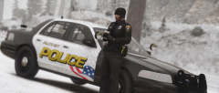 Paleto Police Crown Vic
