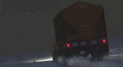 Dark, cold morning.. nothing in sight.