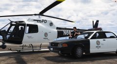 LSPD Airship ft. Stanier