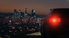 Sunset over Los Santos