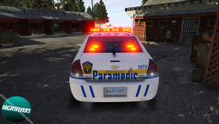 Impala rear view 'RED'