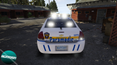 Impala Rear view 'White'