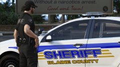 BCSO Black Polo