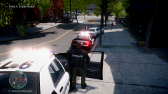 Backing up a fellow officer