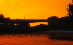 Sunset @ Lago Zancudo