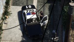 Alley standoff with armed suspect