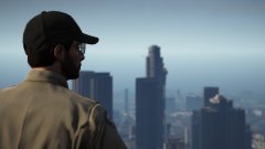 Downtown Los Santos skyline