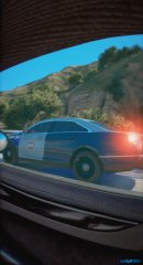 SASP FPIS backing up a traffic stop