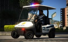 FIB Police Caddy