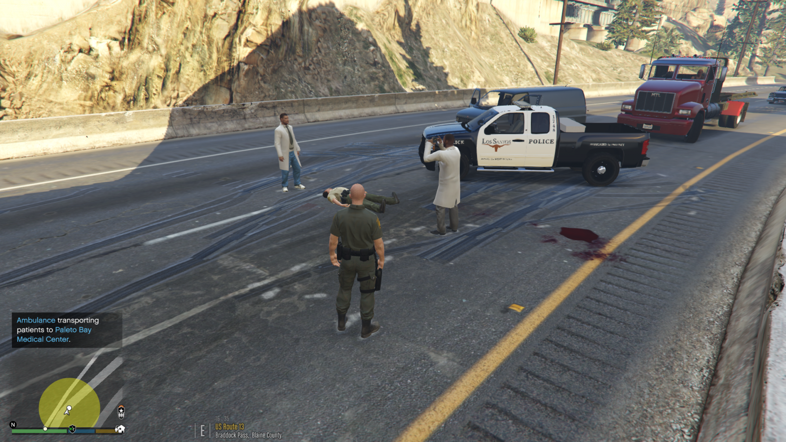 highway checkpoint