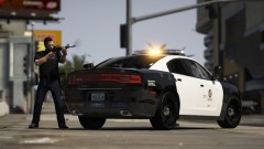 Shootout with armed robber across Vinewood Boulevard