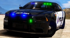 Coamo P.R. police charger