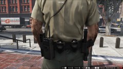 Black Cuffs, Foam Grip Baton