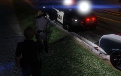 You're under arrest for driving under the infuluence.