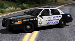 old Arecibo P.R. Transit Police Crown Vic