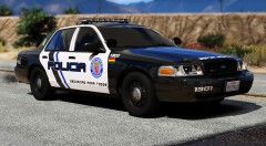 Crown Vic Coamo P.R. police