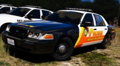 old Dorado police Crown Vic