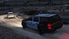 Stolen security vehicle