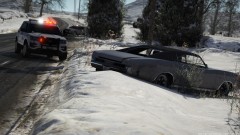 Stuck in the snow
