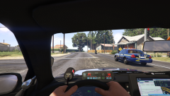 Robbery suspect pursuit