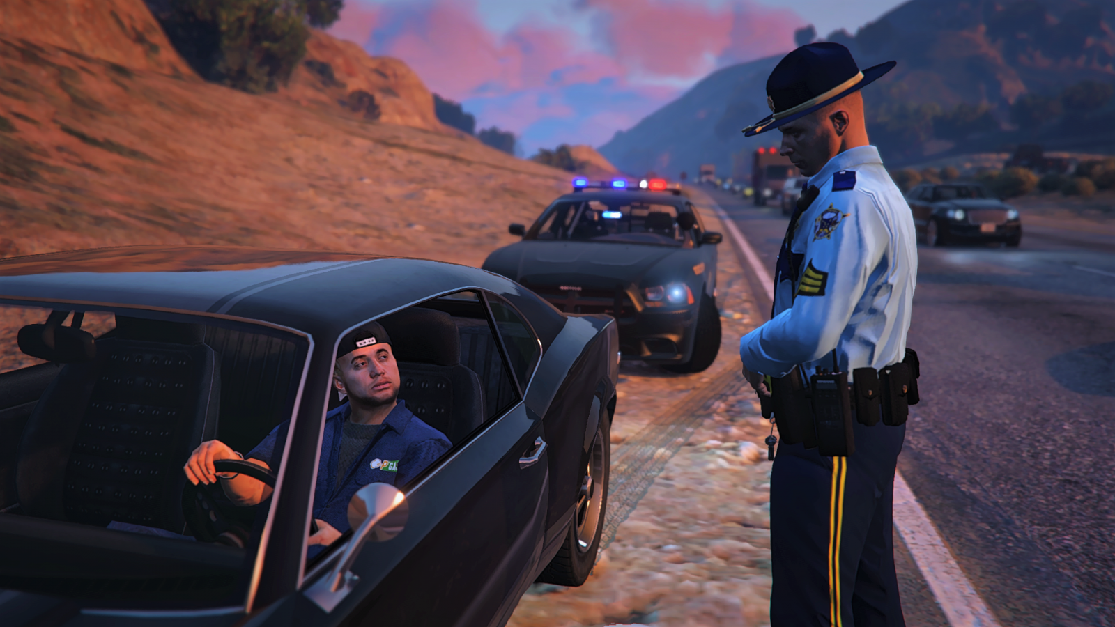 SASP Traffic Stop - GTA V Galleries - LCPDFR.com