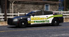 Fictional Manati P.R. transit police 2019 charger