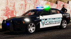 San Juan P.R. police charger