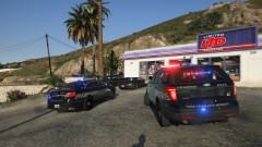 LSPD on scene of a burglary