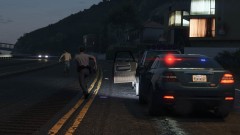 When you run out of fuel during a pursuit