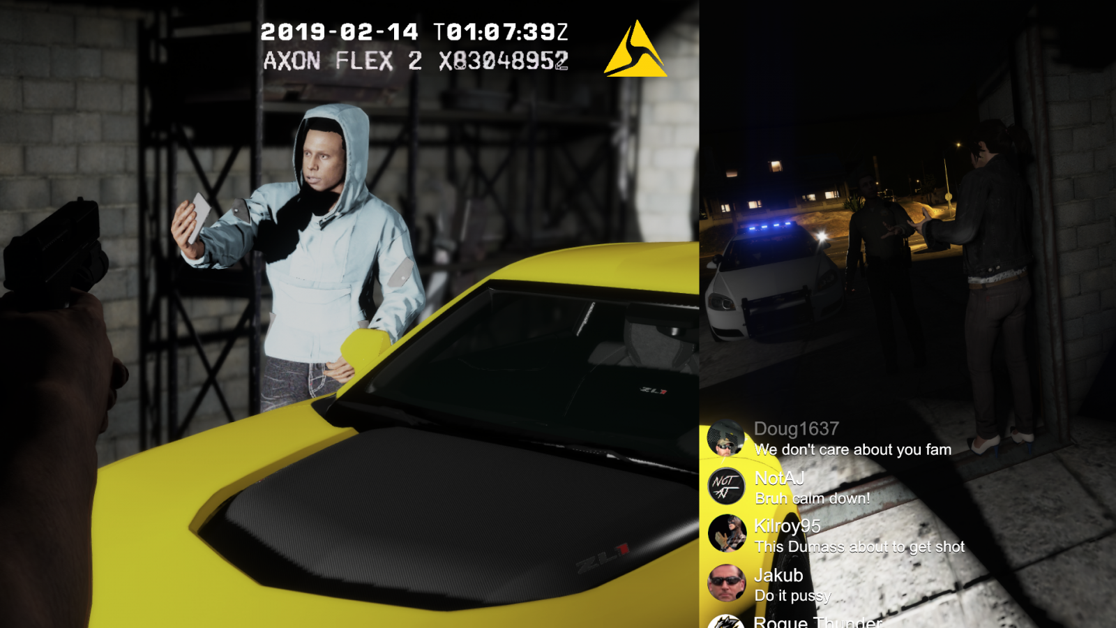 Bodycam Shows Police Shootout During Instagram Livestream