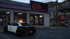 On scene to a disturbance