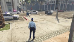 Code Red response to a police shooting.