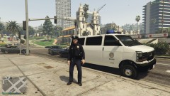 redone RDE style police van