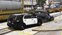 Clearing a wrecked vehicle