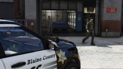 "Come back with a warrant!"