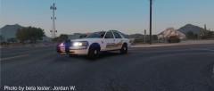 Cook County Sheriff Slicktop Crown Vic