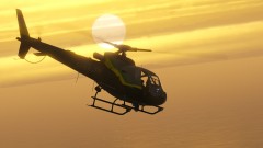 Shot of the LASD Heli 2