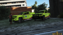 SA DOT Hero Trucks (Neon Yellow)