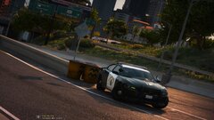 At the off ramp for LA