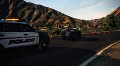 Grapeseed PD on scene at broken vehicle call