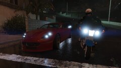 Wanna race?  I'm definitely not a cop